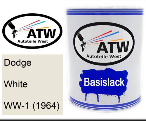 Dodge, White, WW-1 (1964): 1L Lackdose, von ATW Autoteile West.